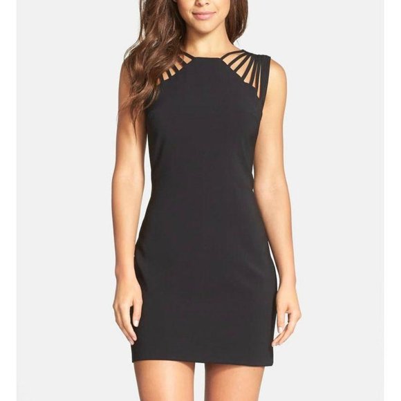 Dress the Population Dresses & Skirts - Dress The Population Cora Strappy Shoulder Dress S
